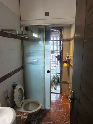 Bathroom in 3 BHK Apartment at Lalani Grandeur, Goregaon East – for Sale