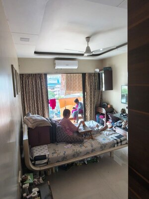Bedroom in 3 BHK Apartment at Lalani Grandeur, Goregaon East – for Sale