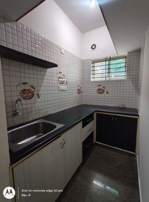 Kitchen in 2 BHK Builder Floor at Hsr Layout Sector 3 – for Rent