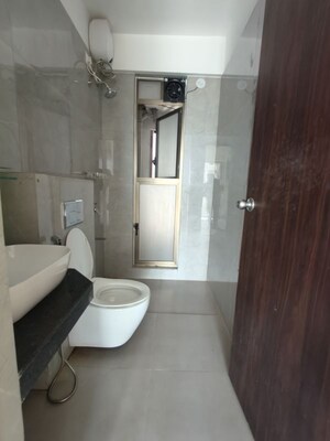 Bathroom in 2 BHK Apartment at Raymond Ten X Habitat, Pokhran Road No Two – for Rent