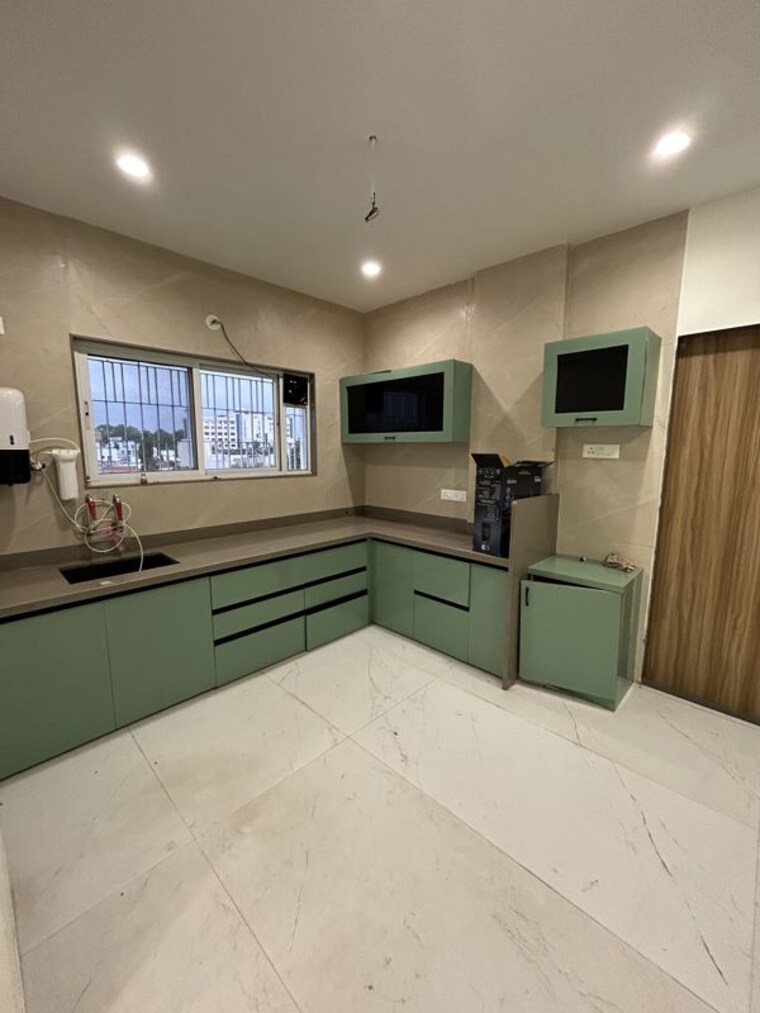 Kitchen, civ housing society 3 Bedroom 1750 Sq.Ft. Apartment In Civ Housing Society Ahmednagar 10726357