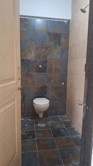 Bathroom in 2 BHK Apartment at Kaamdhenu Sai Pushpam, Ulwe – for Rent