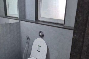 Bathroom in 2 BHK Apartment at Ashar Axis, Majiwada – for Rent