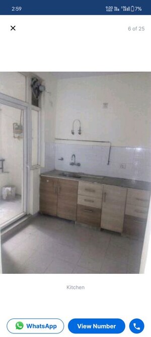 Kitchen in 3 BHK Apartment at Rohtas Plumeria, Gomti Nagar – for Rent