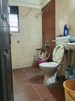Bathroom in 2 BHK Apartment at Sharmin Apartment, Baner – for Rent