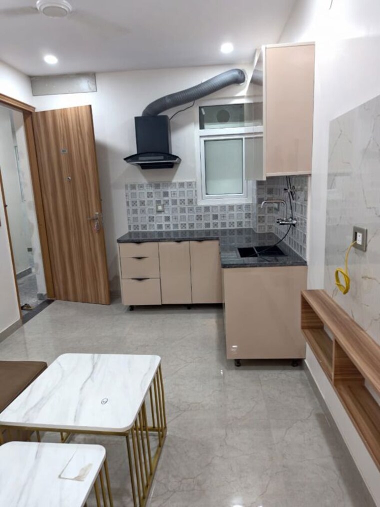 Kitchen, sector 14 1 Bedroom 610 Sq.Ft. Builder Floor In Sector 14 Gurgaon 10726447