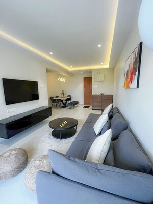 Living Room in 2 BHK Apartment at Prabhadevi – for Sale