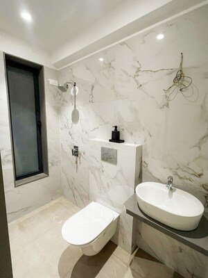 Bathroom in 2 BHK Apartment at Prabhadevi – for Sale
