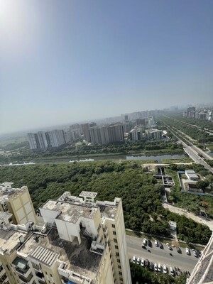 Balcony in 1 BHK Apartment at Nimbus The Golden Palm, Sector 168 – for Rent
