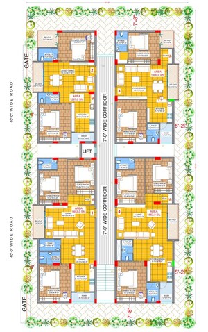 Master Plan in 2 BHK Apartment at Saroor Nagar – for Sale