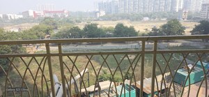 Balcony in 3 BHK Apartment at Mahagun Mywoods, Sector 16c Greater Noida – for Rent