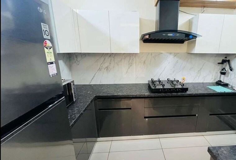 Kitchen, allwin-el-spazia 3 Bedroom 1638 Sq.Ft. Apartment In Sanauli Zirakpur 10726613