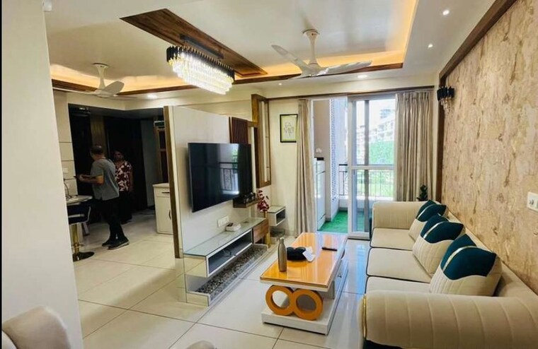 Living Room, allwin-el-spazia 3 Bedroom 1638 Sq.Ft. Apartment In Sanauli Zirakpur 10726613