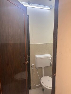 Bathroom in  Office Space at Shantiniketan Layout – for Rent