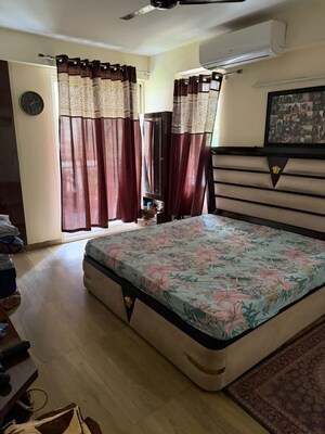Bedroom in 4 BHK Apartment at Millenium Bajrang Society, Sector 43 – for Rent