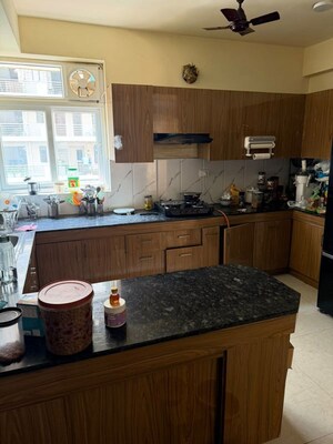 Kitchen in 4 BHK Apartment at Millenium Bajrang Society, Sector 43 – for Rent