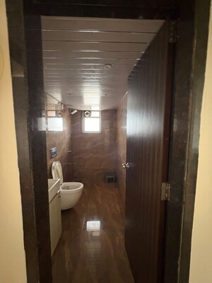 Bathroom in 2 BHK Apartment at Siddhi Highland Park, Kolshet Road – for Rent