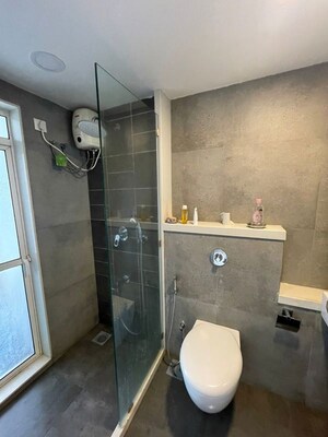Bathroom in 3 BHK Apartment at Paradigm Nivan, Khar West – for Sale
