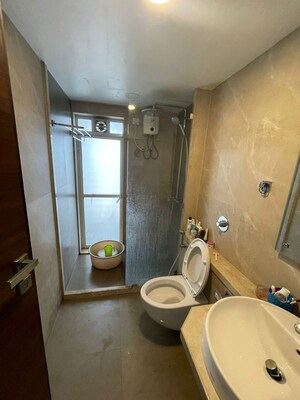 Bathroom in 3 BHK Apartment at Paradigm Nivan, Khar West – for Sale