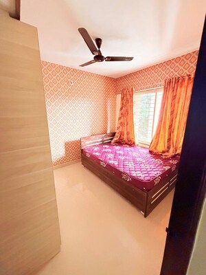 Bedroom in 1 BHK Apartment at Avishkar Heights	, Pimple Gurav – for Rent