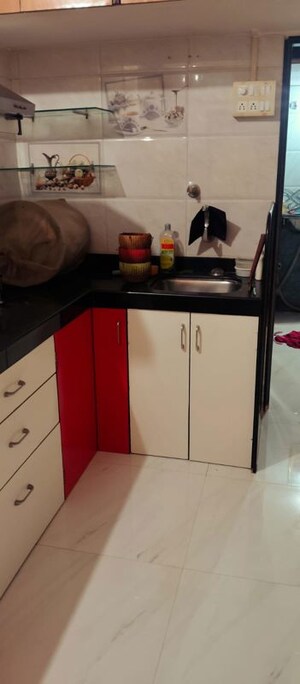 Kitchen in 1 RK Apartment at Sankalp Nnp, Goregaon East – for Rent