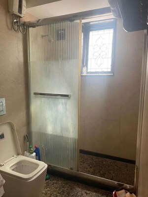 Bathroom in 1 BHK Apartment at Abhishek Apartment Andheri West, Andheri West – for Rent