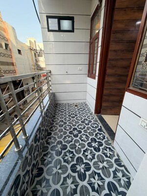 Balcony in 2 BHK Builder Floor at Dwarka Mor – for Sale