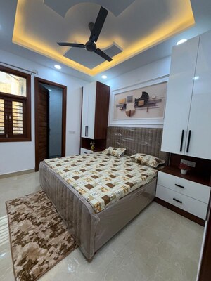 Bedroom in 2 BHK Builder Floor at Dwarka Mor – for Sale