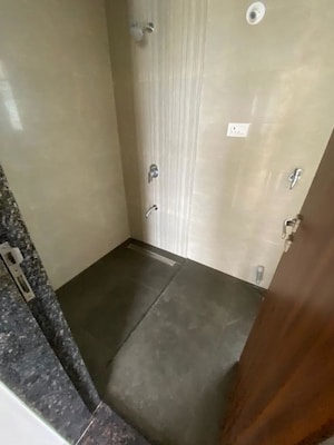 Bathroom in 2 BHK Apartment at Beharay Rathi Hillview Residency, Kothrud – for Rent