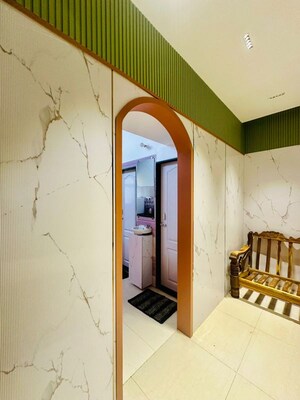 Building Lobby in 1 BHK Apartment at Sukur Residency B1 CHS Ltd, Kasarvadavali – for Rent