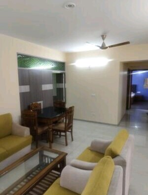 Living Room in 2 BHK Apartment at Experion Capital, Gomti Nagar – for Rent