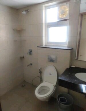 Bathroom in 2 BHK Apartment at Experion Capital, Gomti Nagar – for Rent