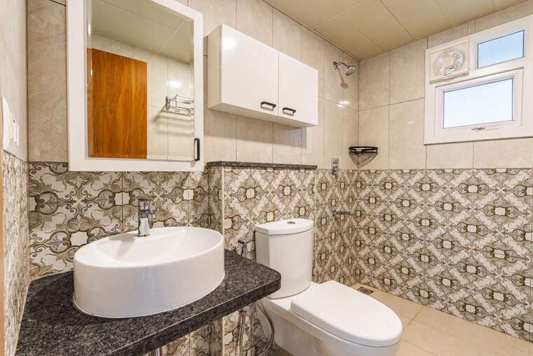 Bathroom, prestige-green-gables 3.5 Bedroom 1910 Sq.Ft. Apartment In Panathur Bangalore 10726765