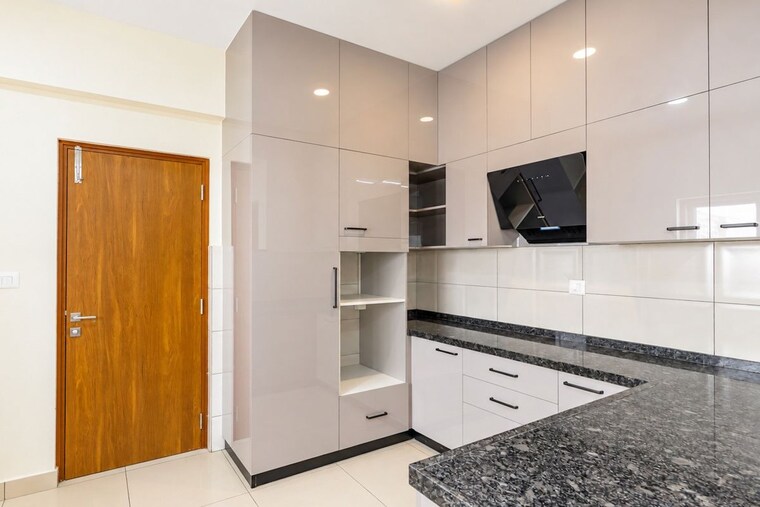 Kitchen, prestige-green-gables 3.5 Bedroom 1910 Sq.Ft. Apartment In Panathur Bangalore 10726765