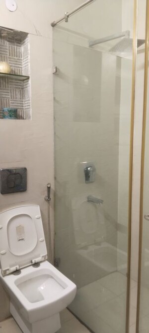 Bathroom in 3 BHK Apartment at Sarita Vihar – for Rent