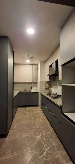 Kitchen in 3 BHK Builder Floor at South Extension ii – for Rent