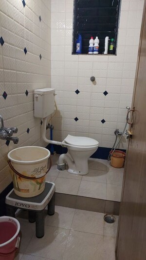 Bathroom in 2 BHK Apartment at Gahlot Avenue, Nerul – for Rent