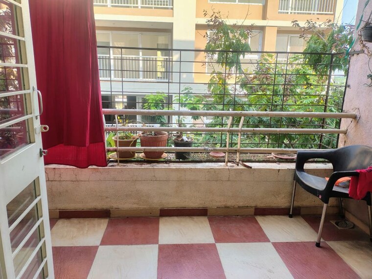 Balcony, gk-rose-county 2 Bedroom 1000 Sq.Ft. Apartment In Pimple Saudagar Pune 10726870
