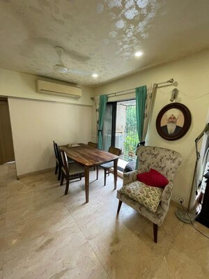Living Room in 2 BHK Apartment at New Garden View, Bandra West – for Rent