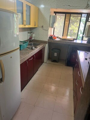 Kitchen in 2 BHK Apartment at New Garden View, Bandra West – for Rent