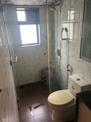 Bathroom in 2 BHK Apartment at New Garden View, Bandra West – for Rent