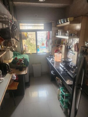 Kitchen in 1 BHK Apartment at Bhoomi Park, Malad West – for Rent