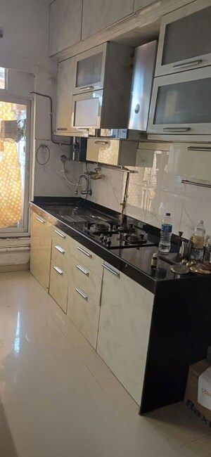 Kitchen in 1 BHK Apartment at Mantri Serene, Goregaon East – for Rent