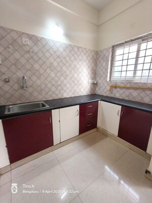 Kitchen in 2 BHK Builder Floor at Hsr Layout Sector 2 – for Rent