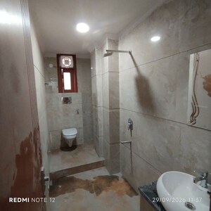 Bathroom in 2 BHK Builder Floor at Vasant Kunj – for Sale