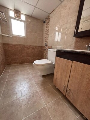 Bathroom in 3 BHK Apartment at Salarpuria Sattva Senorita, Sarjapur Road – for Rent