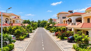 4 BHK Villa – Exterior View View at Narsingi - for Sale