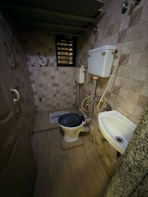 Bathroom in 2 BHK Apartment at Gajra Vignahar Heights, Nerul – for Rent