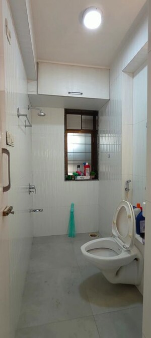 Bathroom in 3 BHK Apartment at Aster Tower, Goregaon East – for Rent