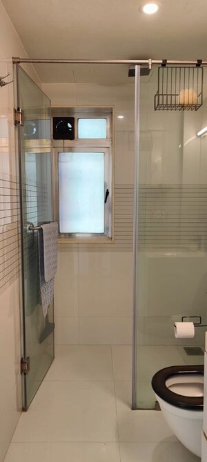 Bathroom in 3 BHK Apartment at Aster Tower, Goregaon East – for Rent